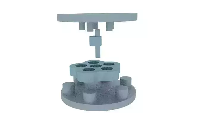 cycloid speed reducer ratio 05 to 01 3D print model