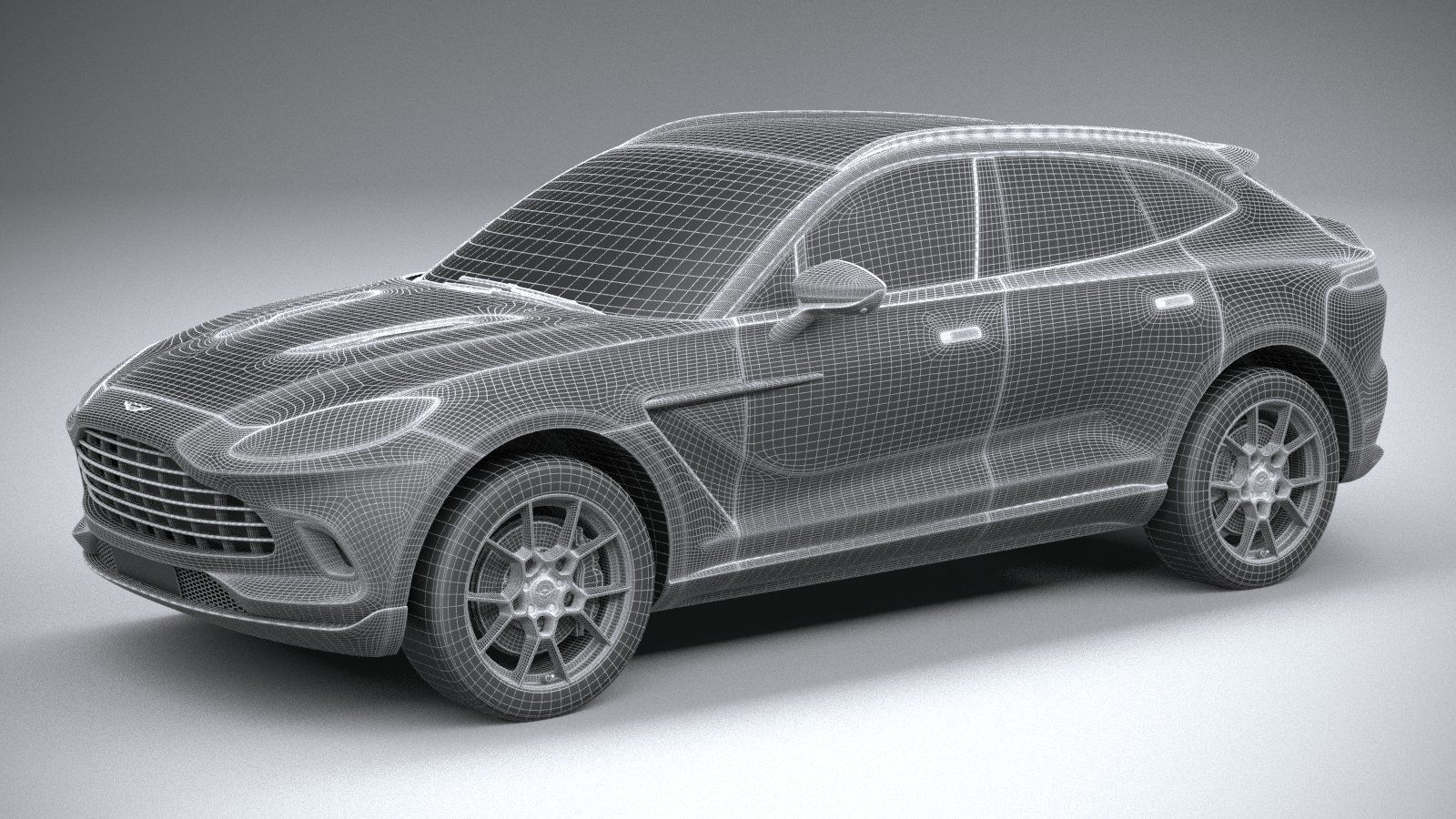 Aston Martin DBX 2021 3D model_26