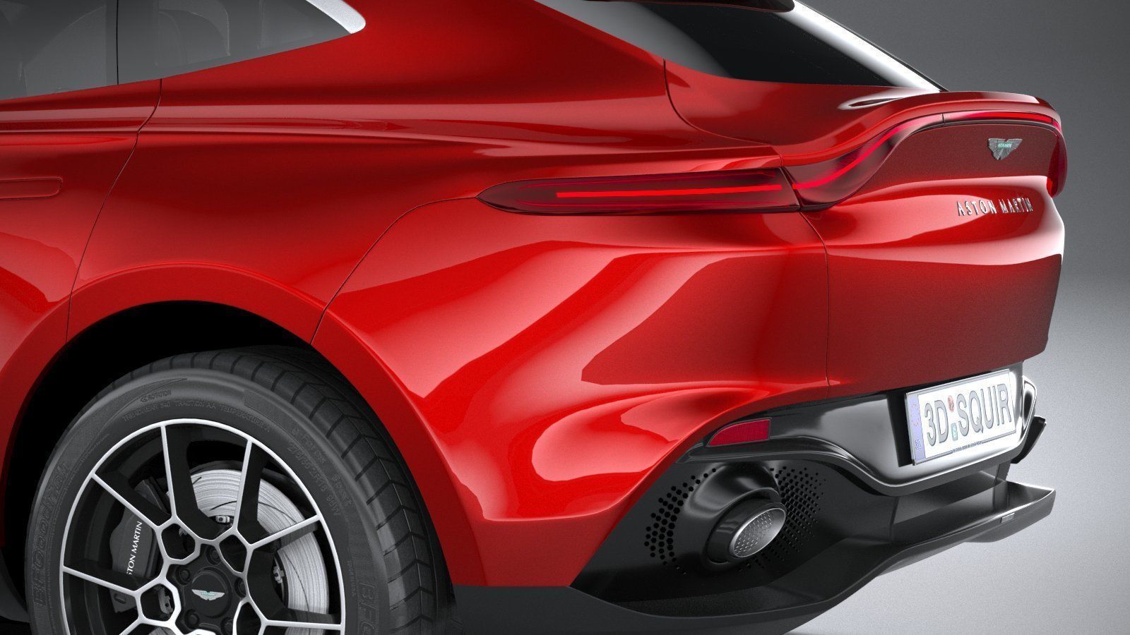 Aston Martin DBX 2021 3D model_6