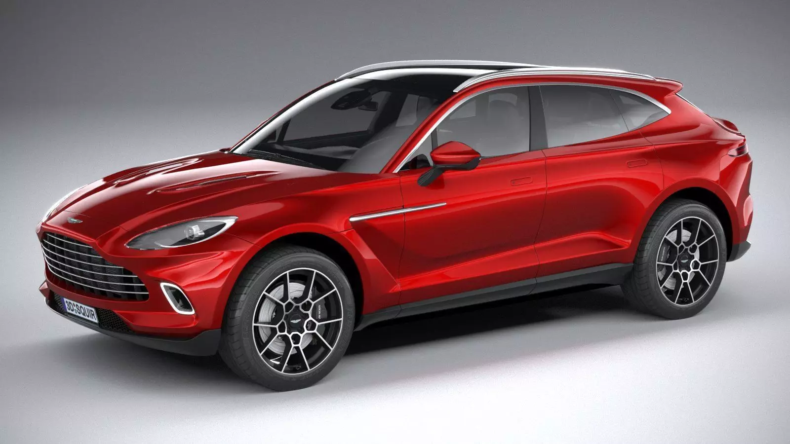Aston Martin DBX 2021 3D model_0