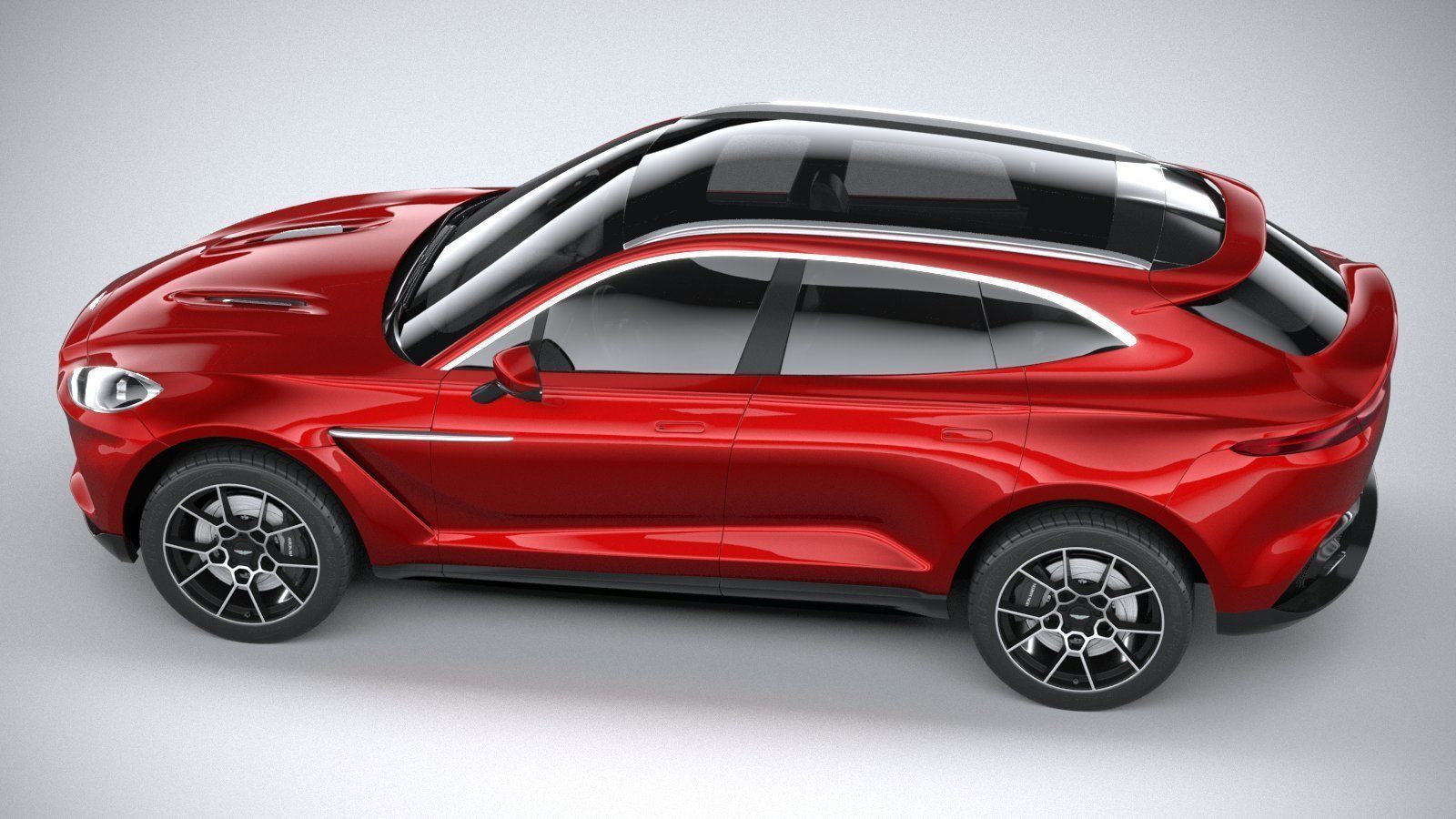 Aston Martin DBX 2021 3D model_9