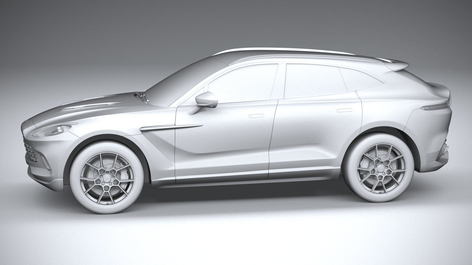 Aston Martin DBX 2021 3D model_22