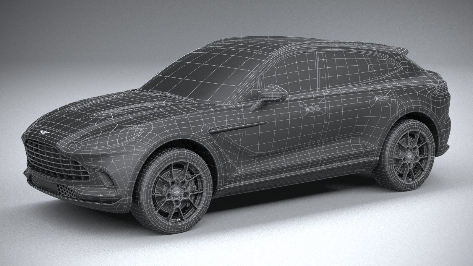 Aston Martin DBX 2021 3D model_28