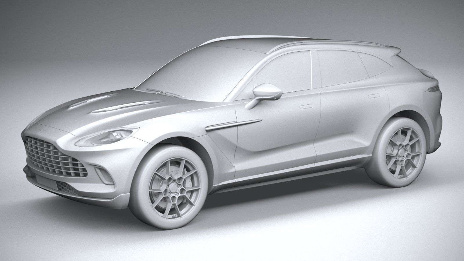 Aston Martin DBX 2021 3D model_19
