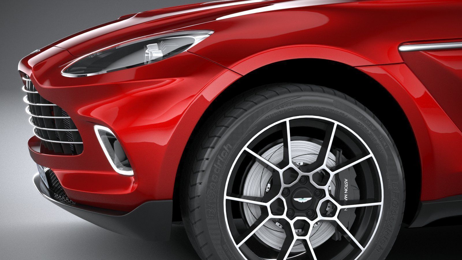 Aston Martin DBX 2021 3D model_3