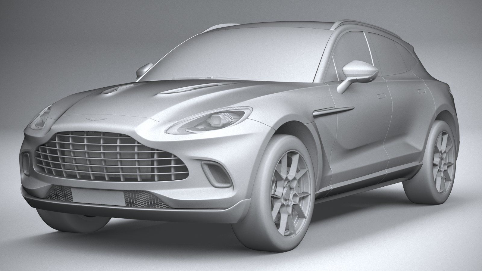 Aston Martin DBX 2021 3D model_20