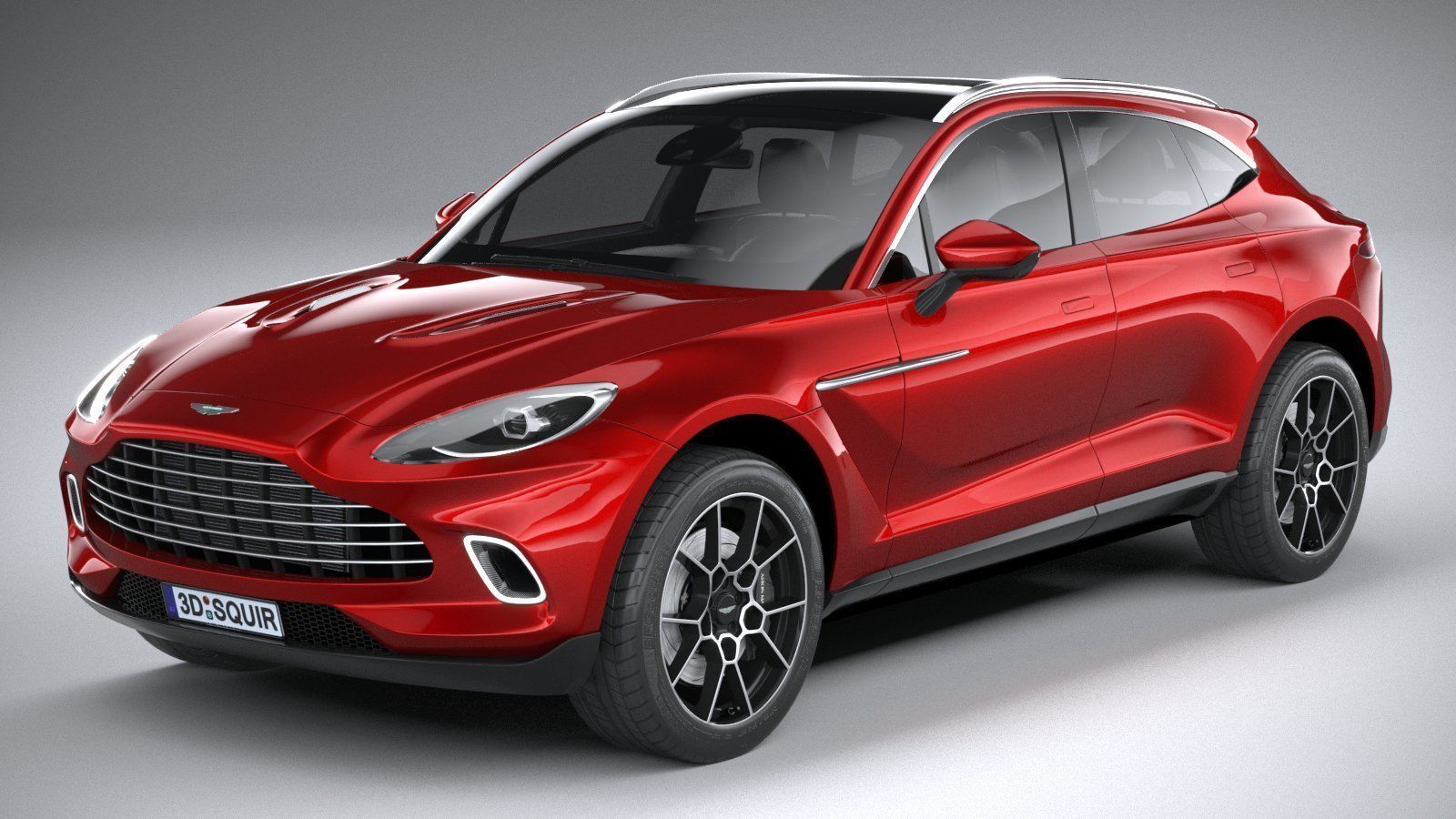 Aston Martin DBX 2021 3D model_1