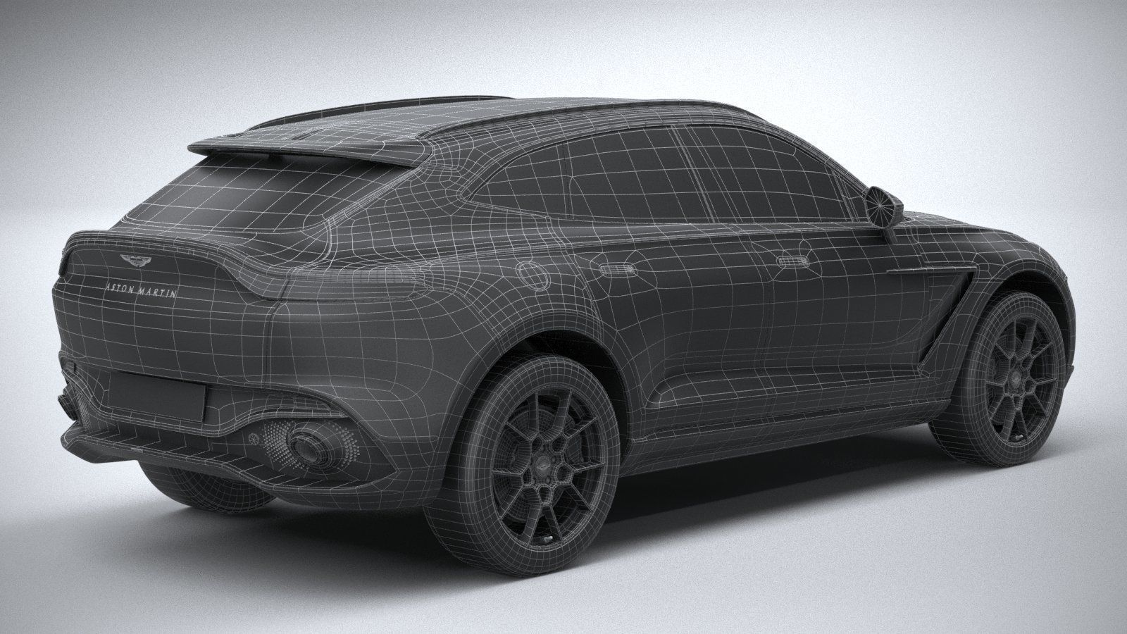 Aston Martin DBX 2021 3D model_29