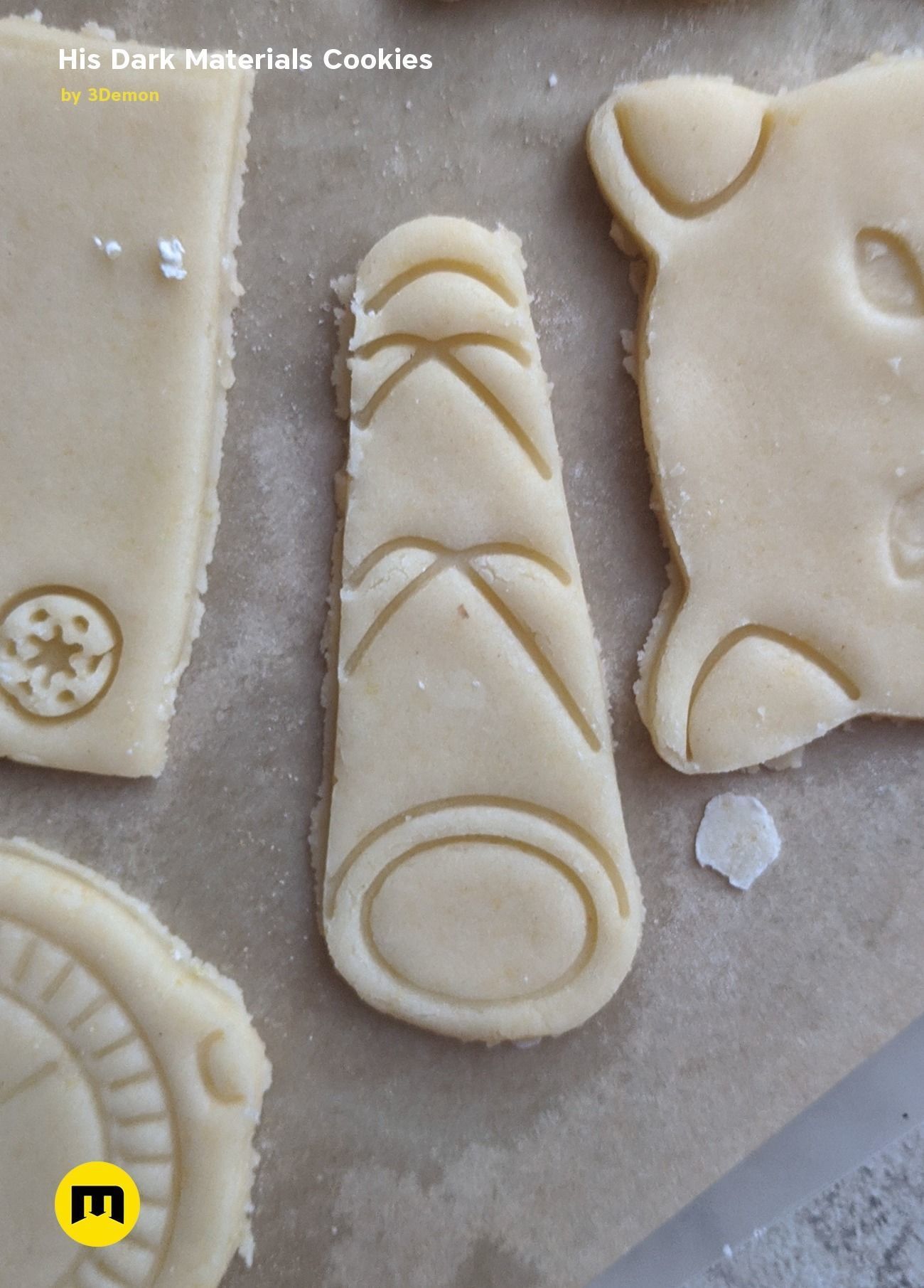 His Dark materials Cookie Cutters 3D print model_8