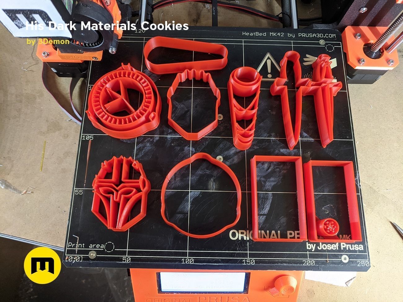 His Dark materials Cookie Cutters 3D print model_4