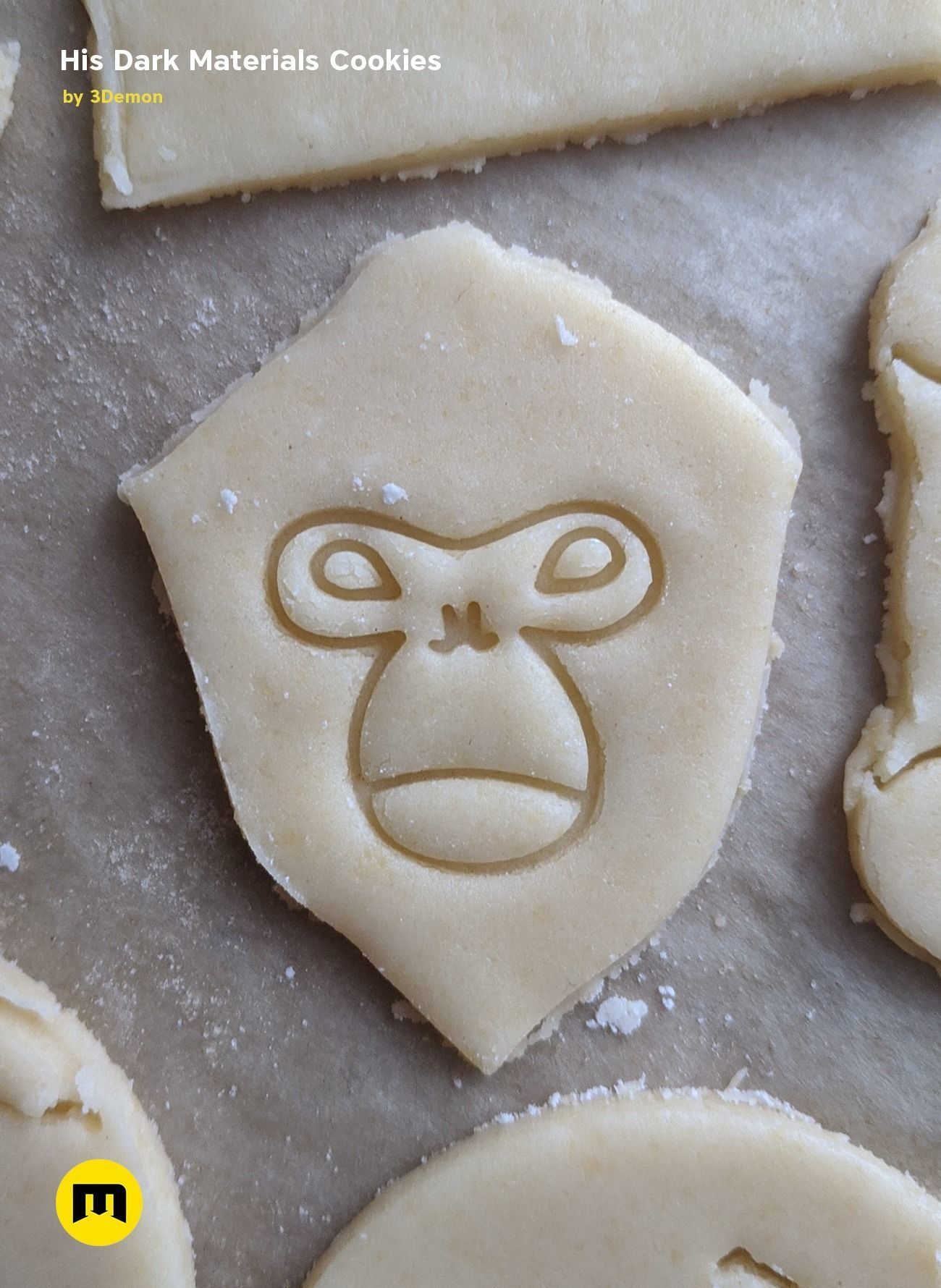 His Dark materials Cookie Cutters 3D print model_7