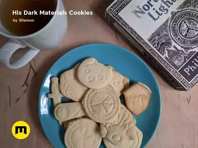His Dark materials Cookie Cutters 3D print model