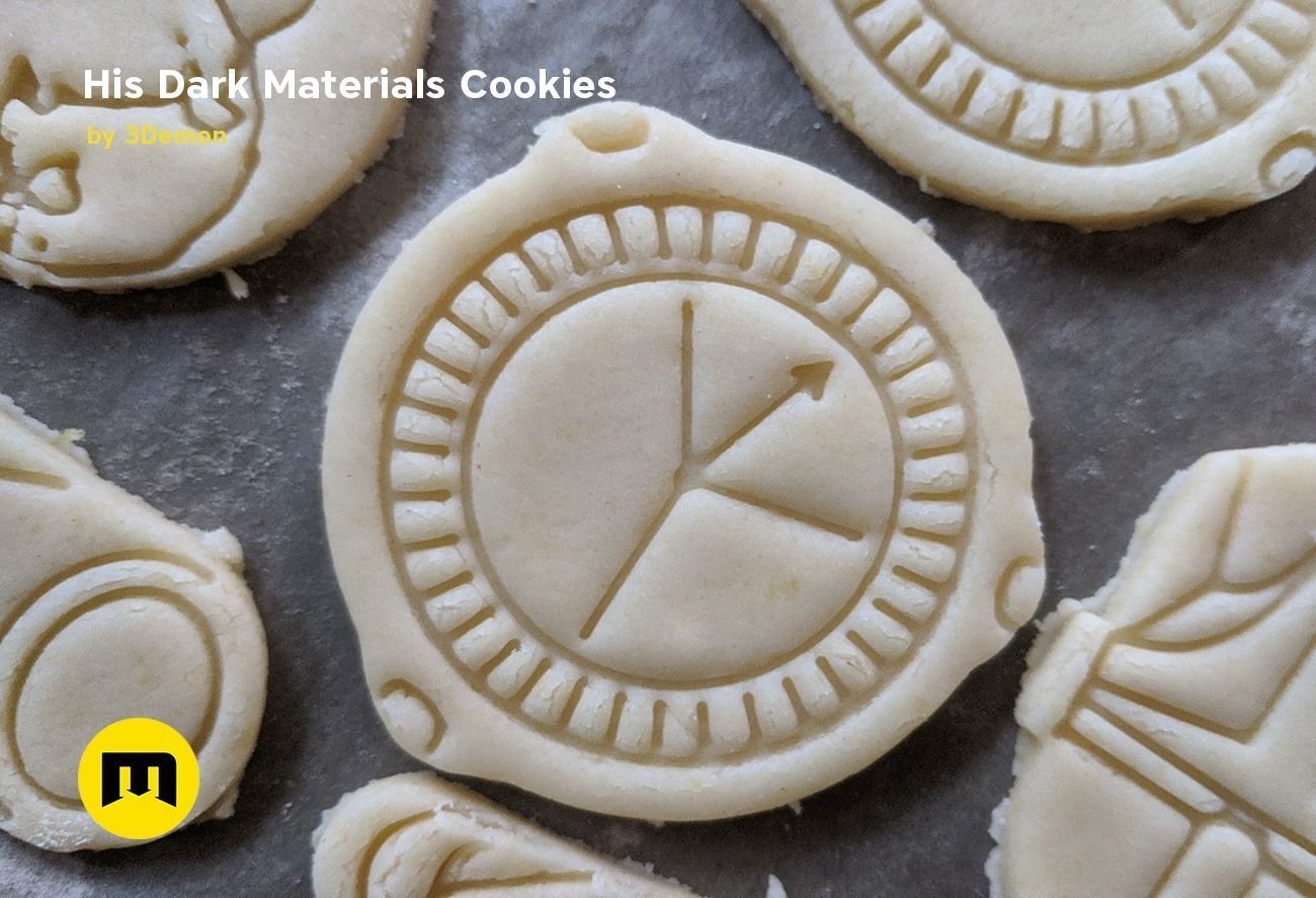 His Dark materials Cookie Cutters 3D print model_11