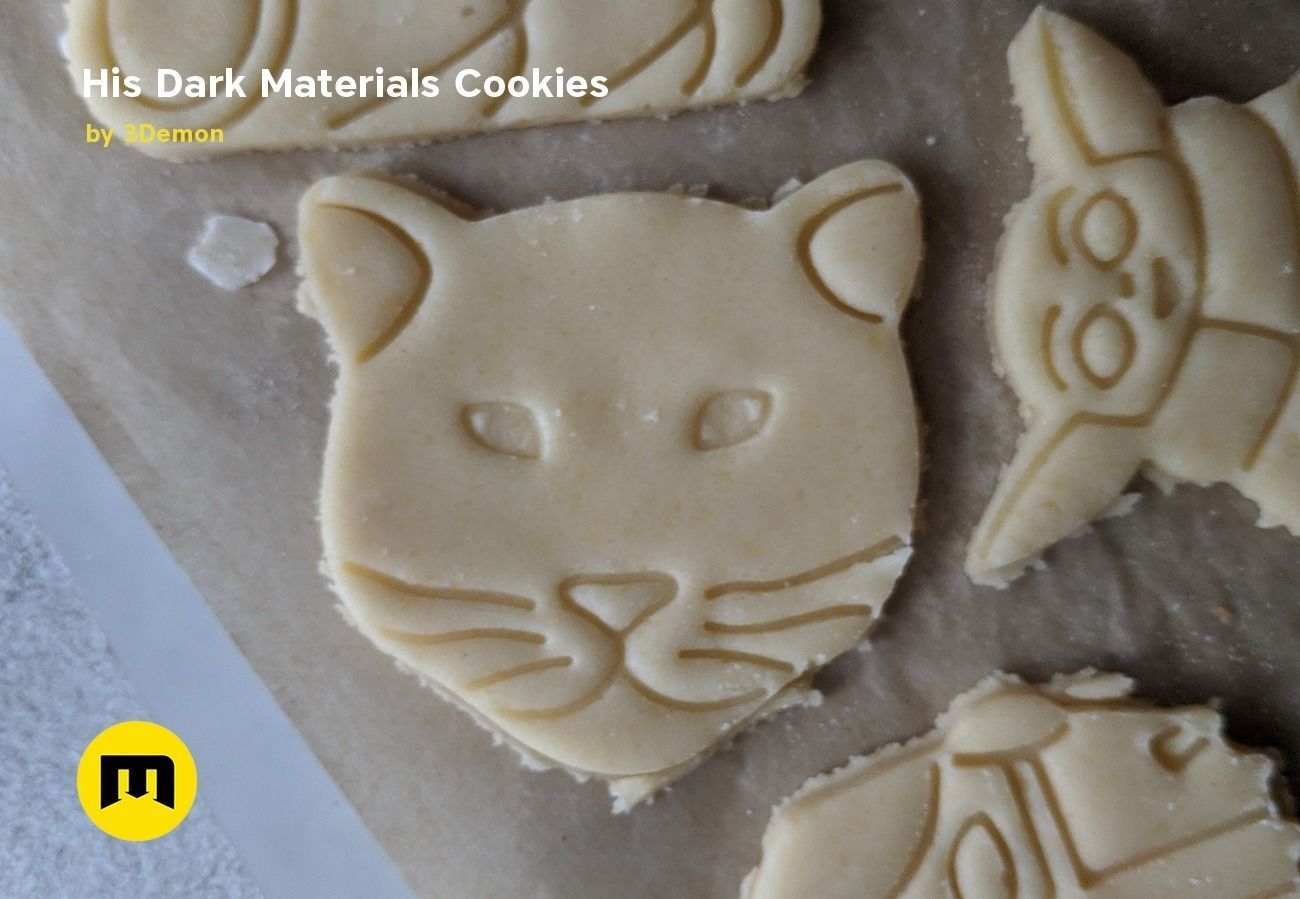 His Dark materials Cookie Cutters 3D print model_6