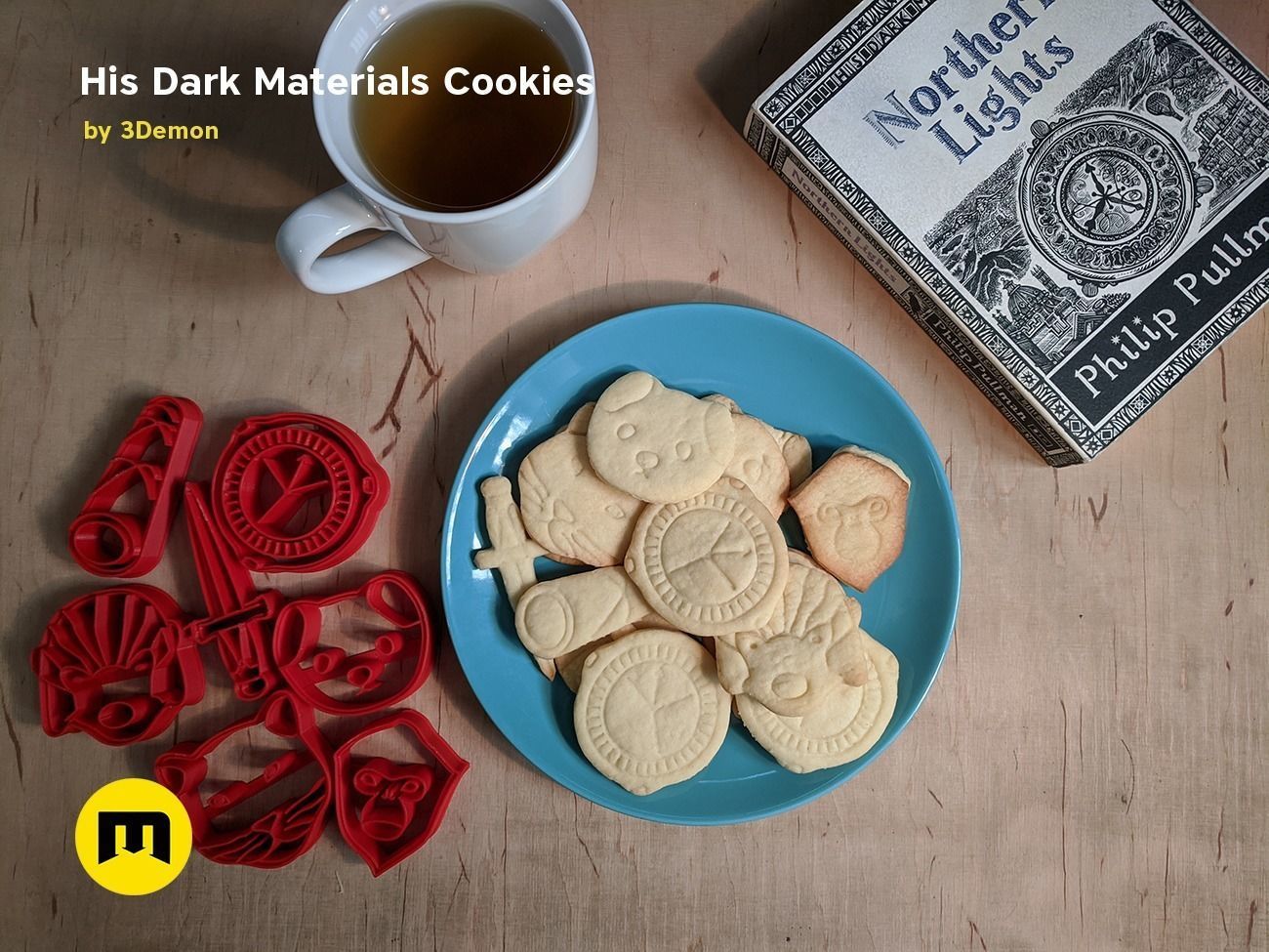 His Dark materials Cookie Cutters 3D print model_12