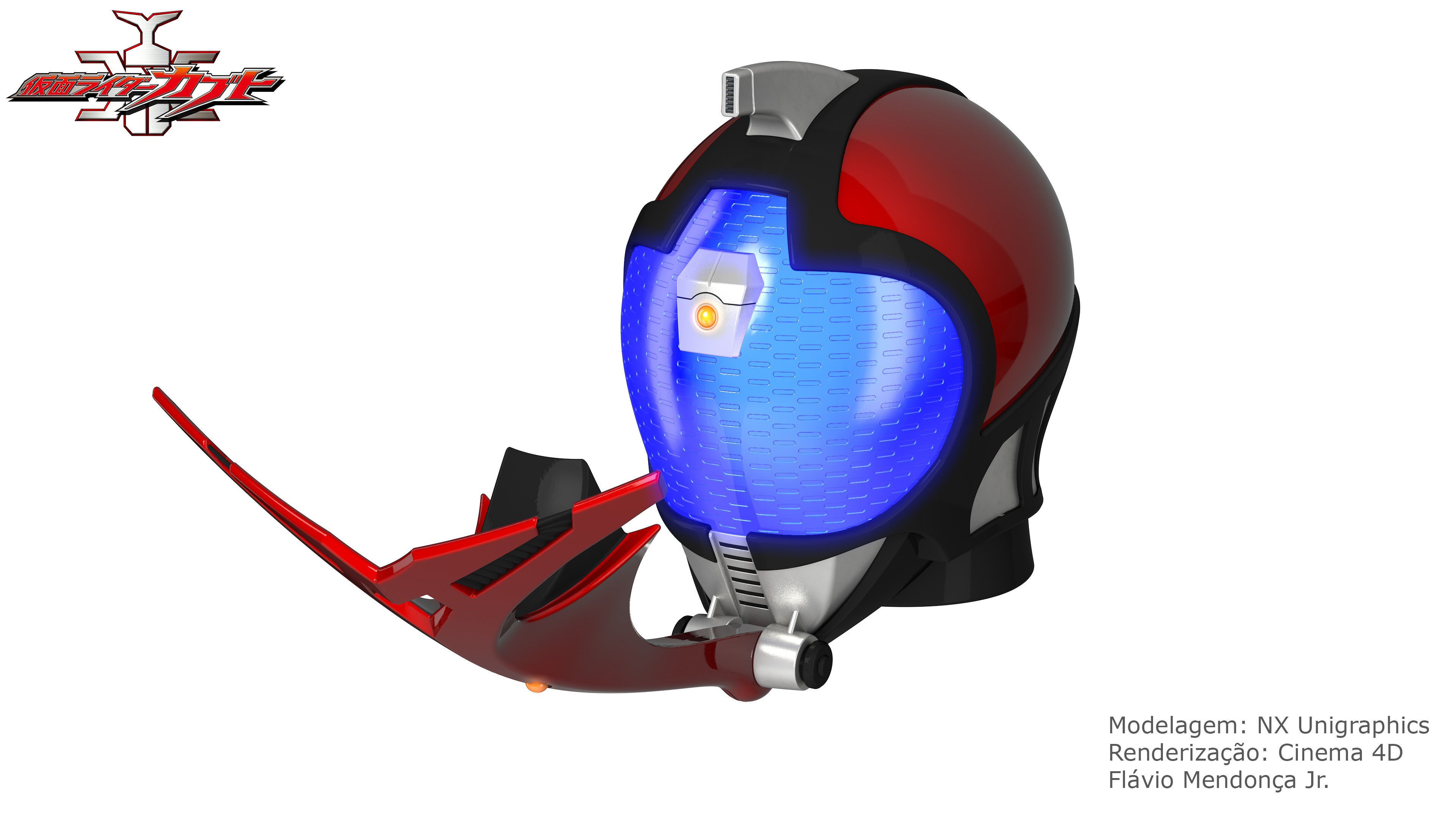 Kamen Rider Kabuto 3D print model_4