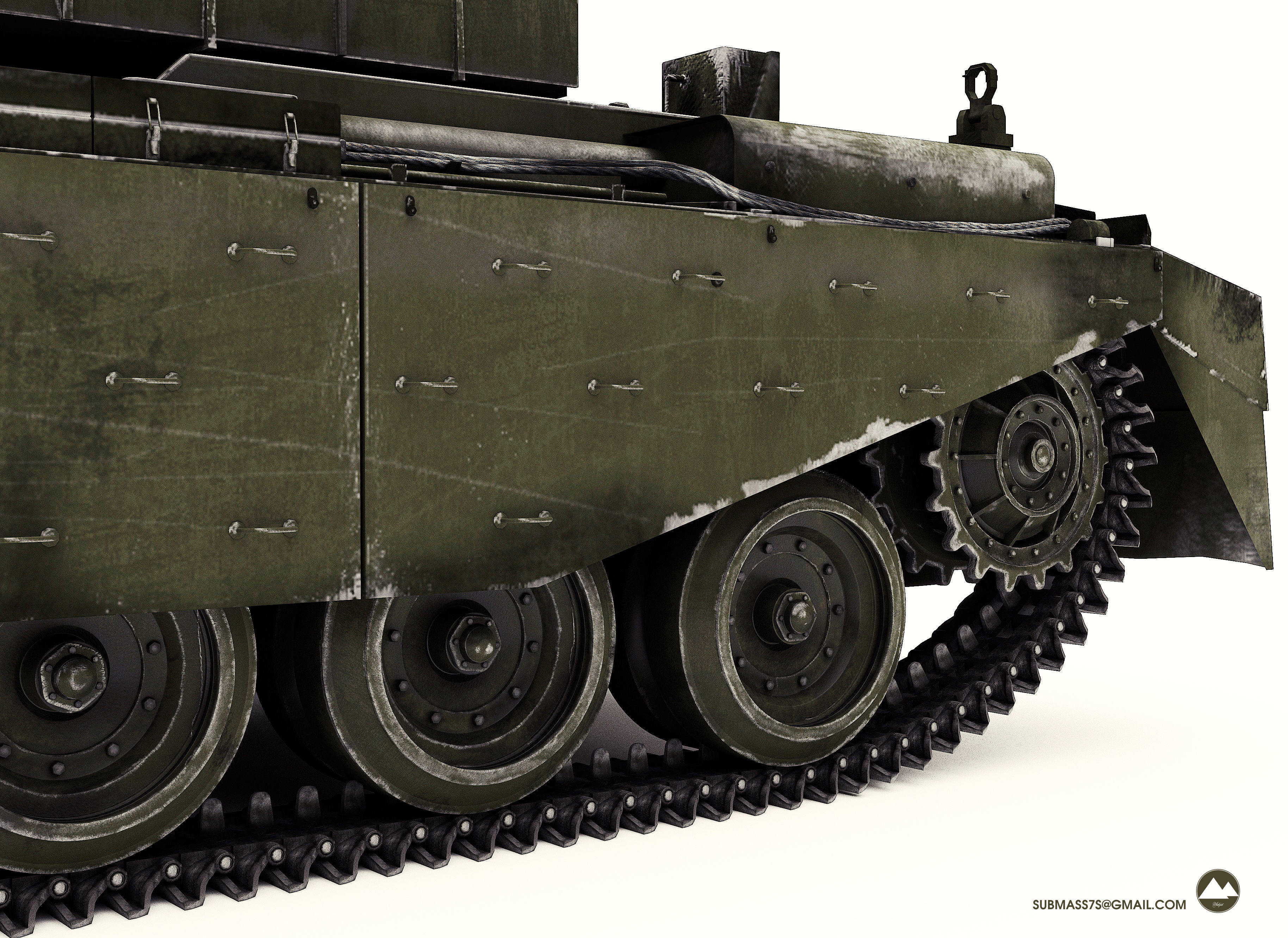 TANK FV-4005-stage-II 3D model_18