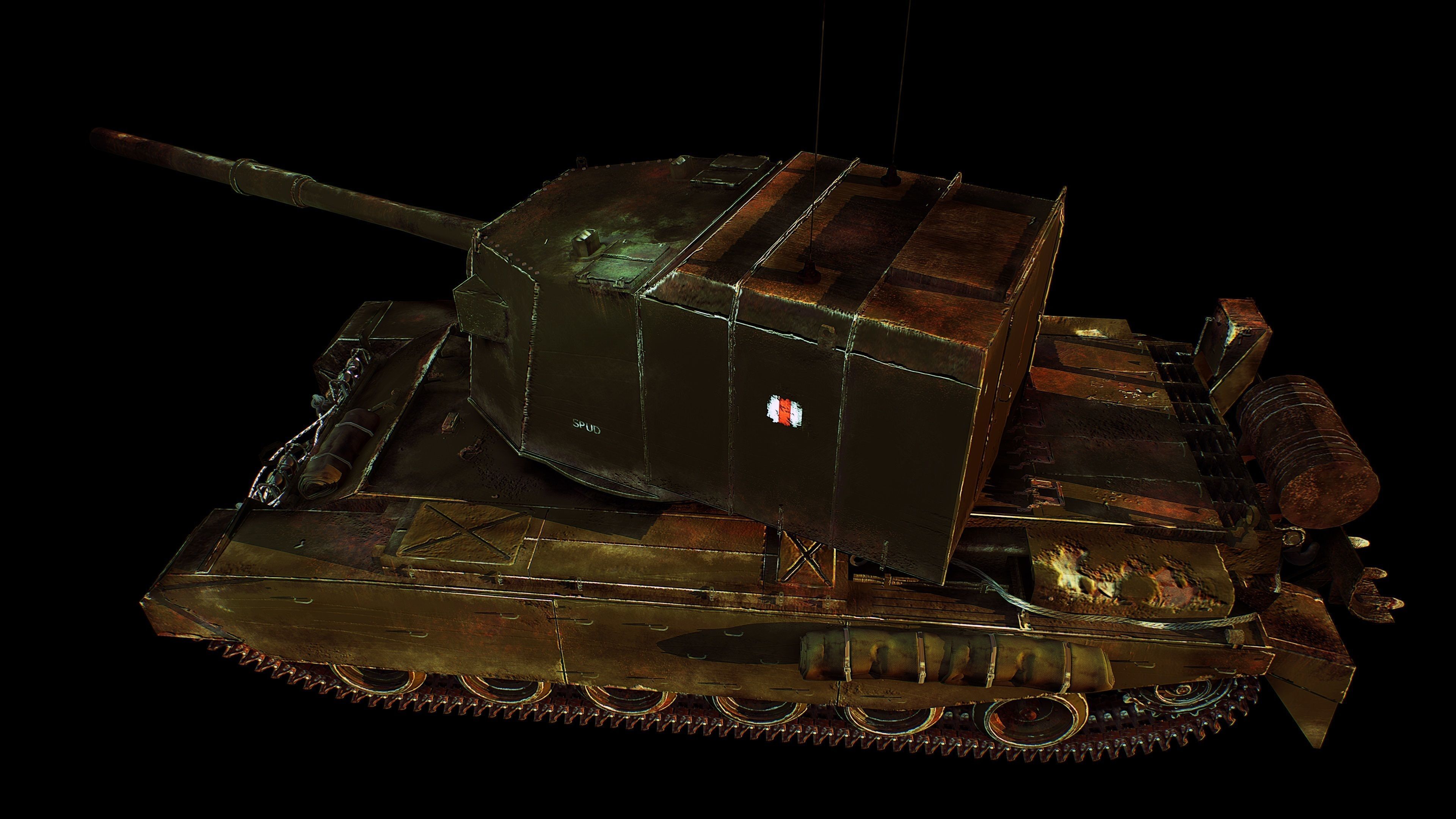 TANK FV-4005-stage-II 3D model_28