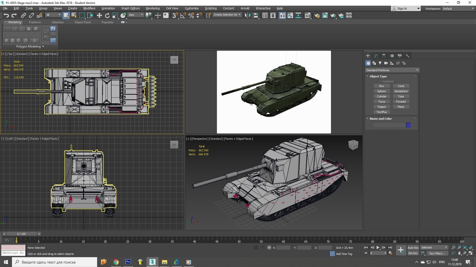 TANK FV-4005-stage-II 3D model_25