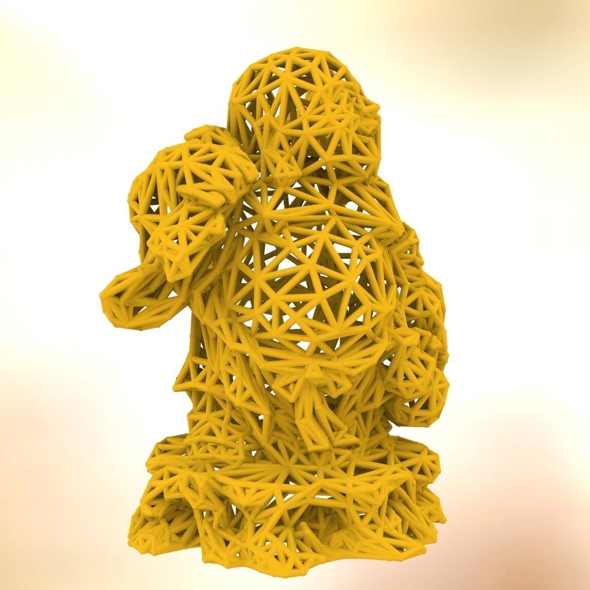 Laughing Buddha 3D print model_29