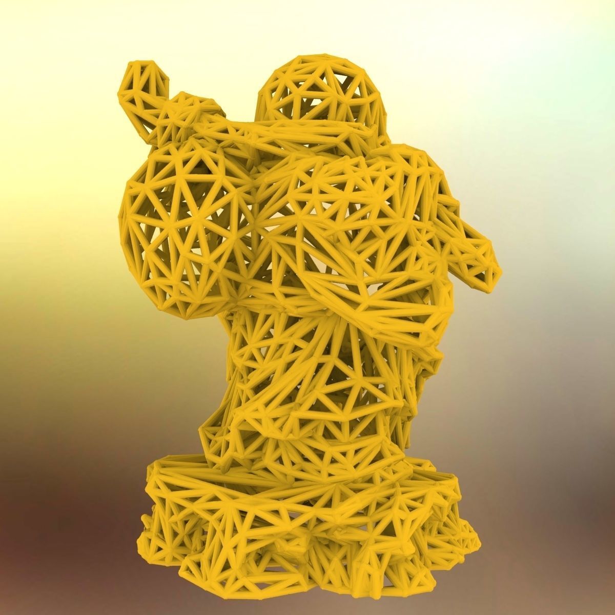 Laughing Buddha 3D print model_30