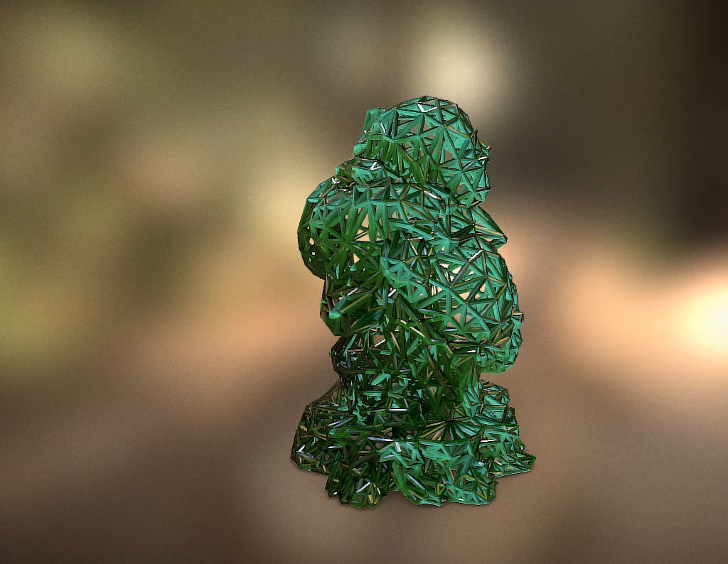 Laughing Buddha 3D print model_5