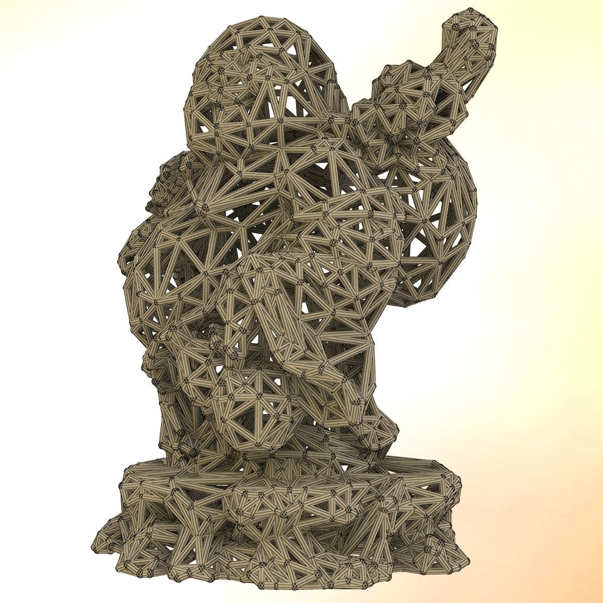 Laughing Buddha 3D print model_23