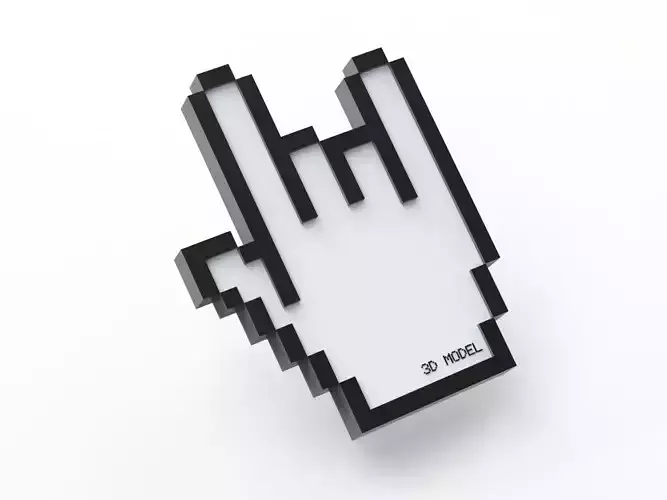 3D Creative Cursor - Horn