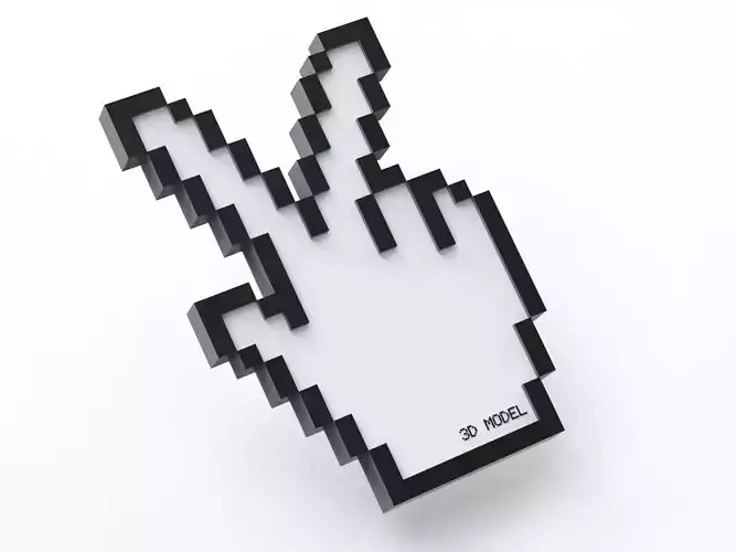 3D Creative Cursor - Victory