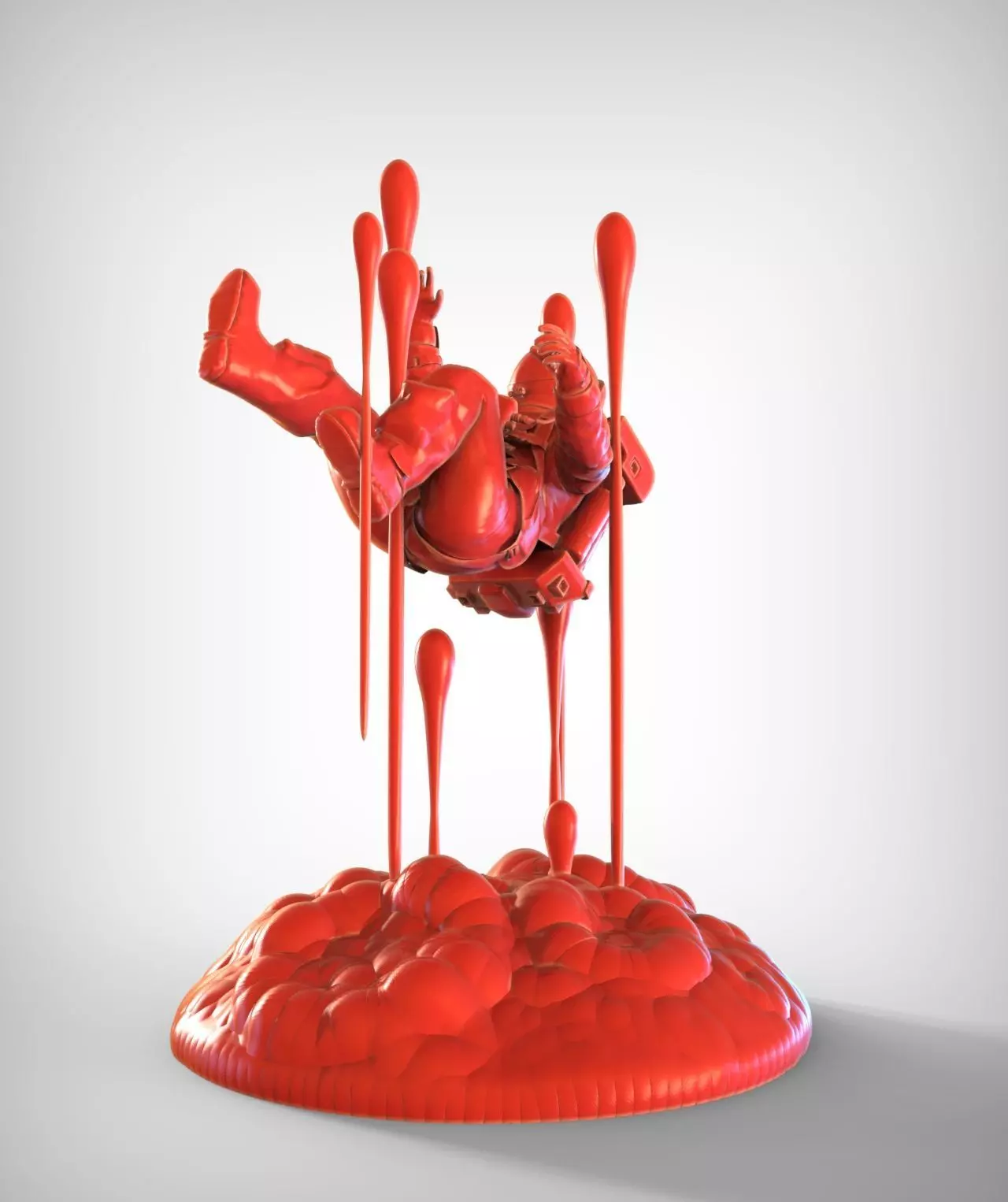 Astronaut Statues 3D print model