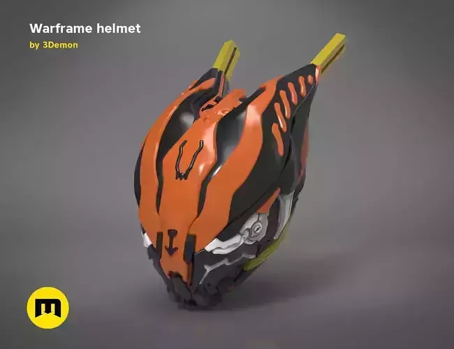 Warframe helmet - 3D PRINT MODEL 3D print model