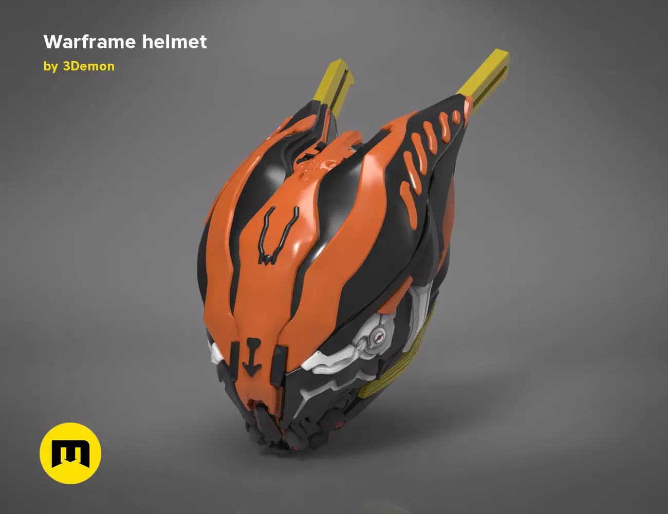 Warframe helmet - 3D PRINT MODEL 3D print model_0