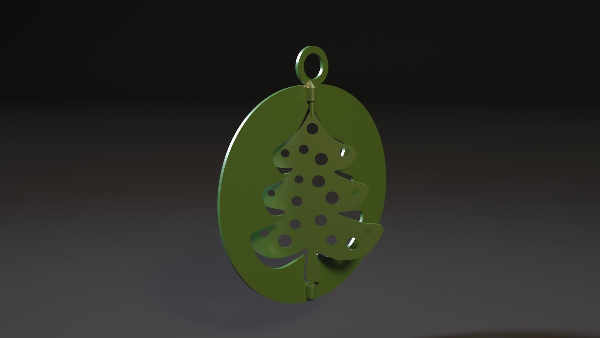 Christmas tree toy 3D print model_1