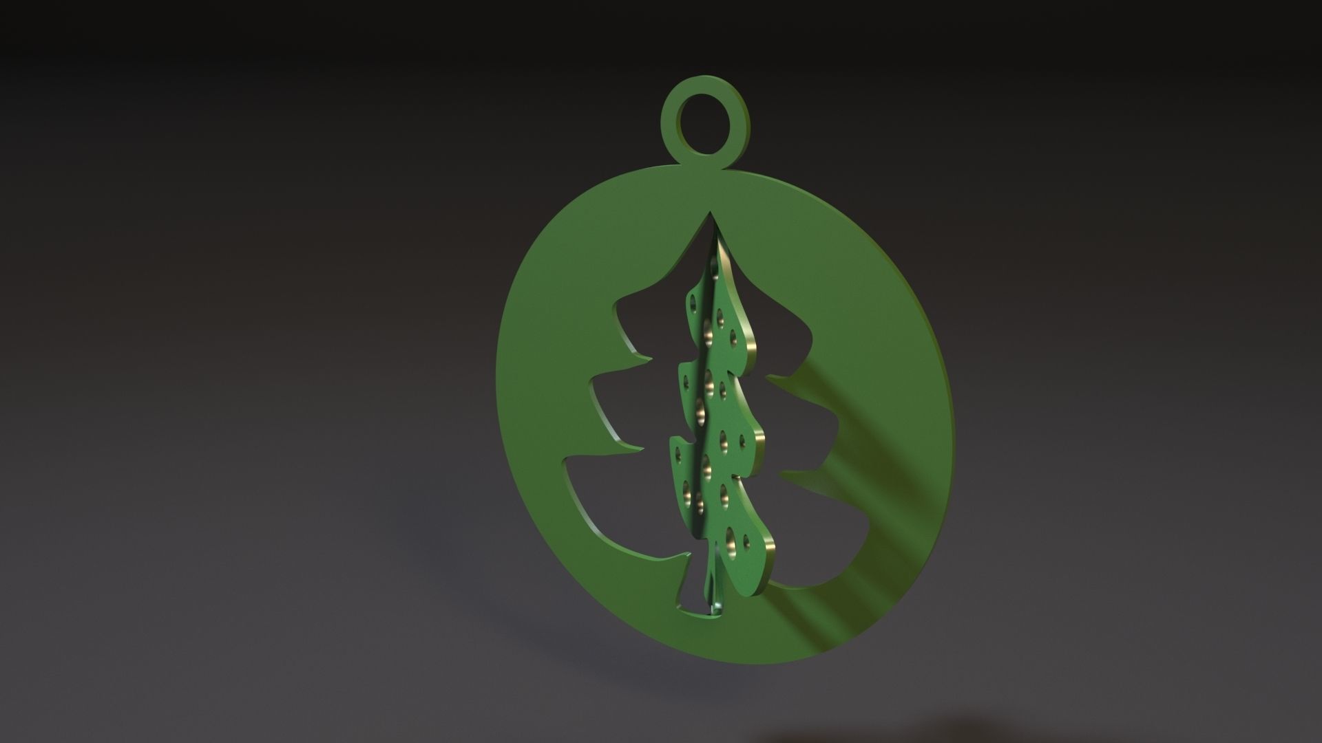 Christmas tree toy 3D print model_3