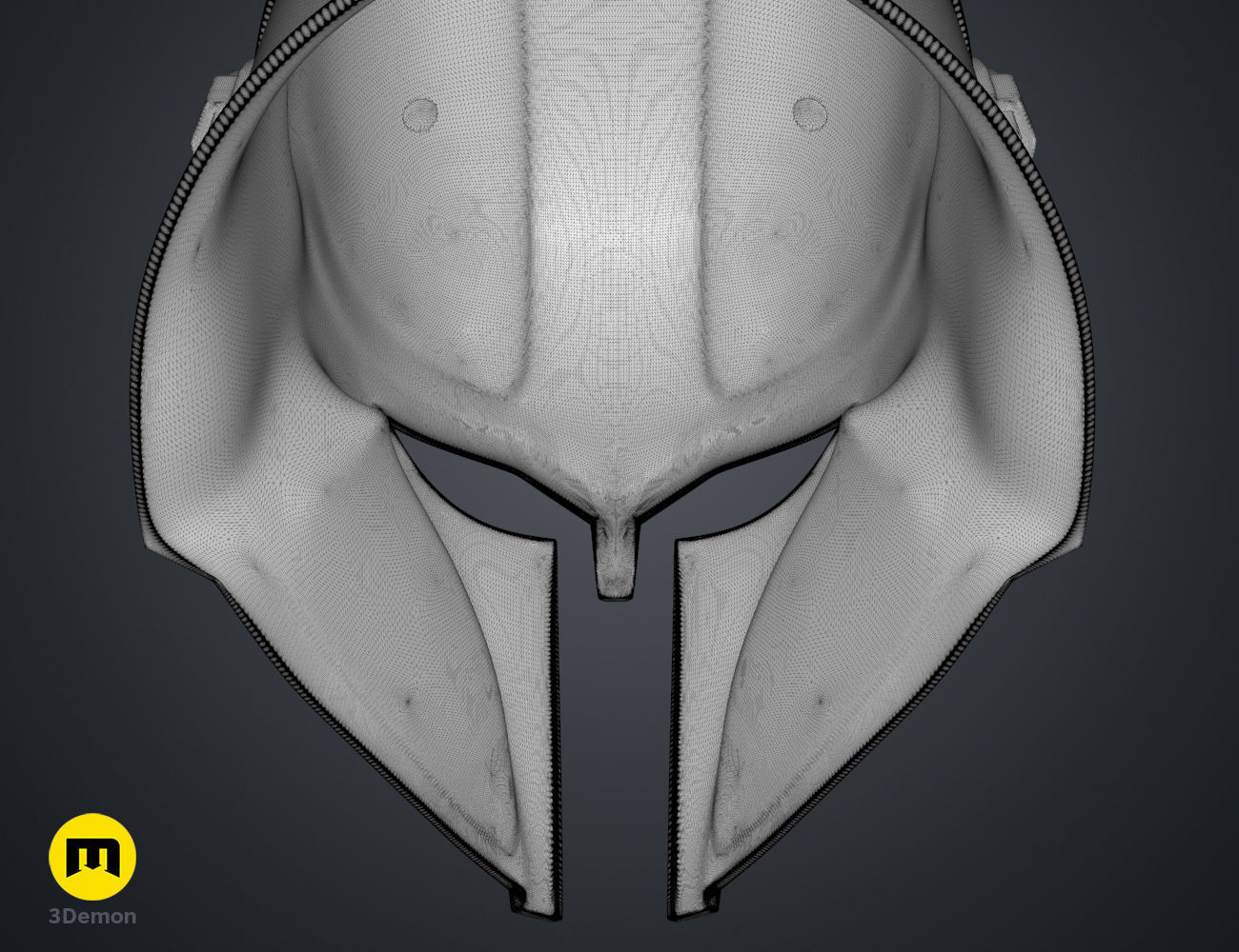 The Mandalorian Armorer Blacksmith helmet 3D print model_17