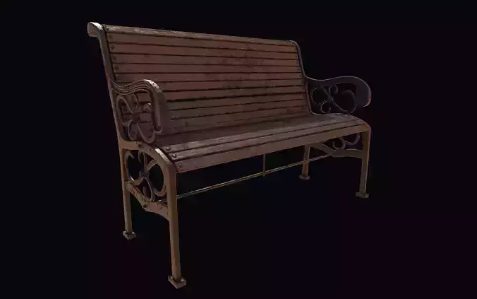 Victorian Park Bench