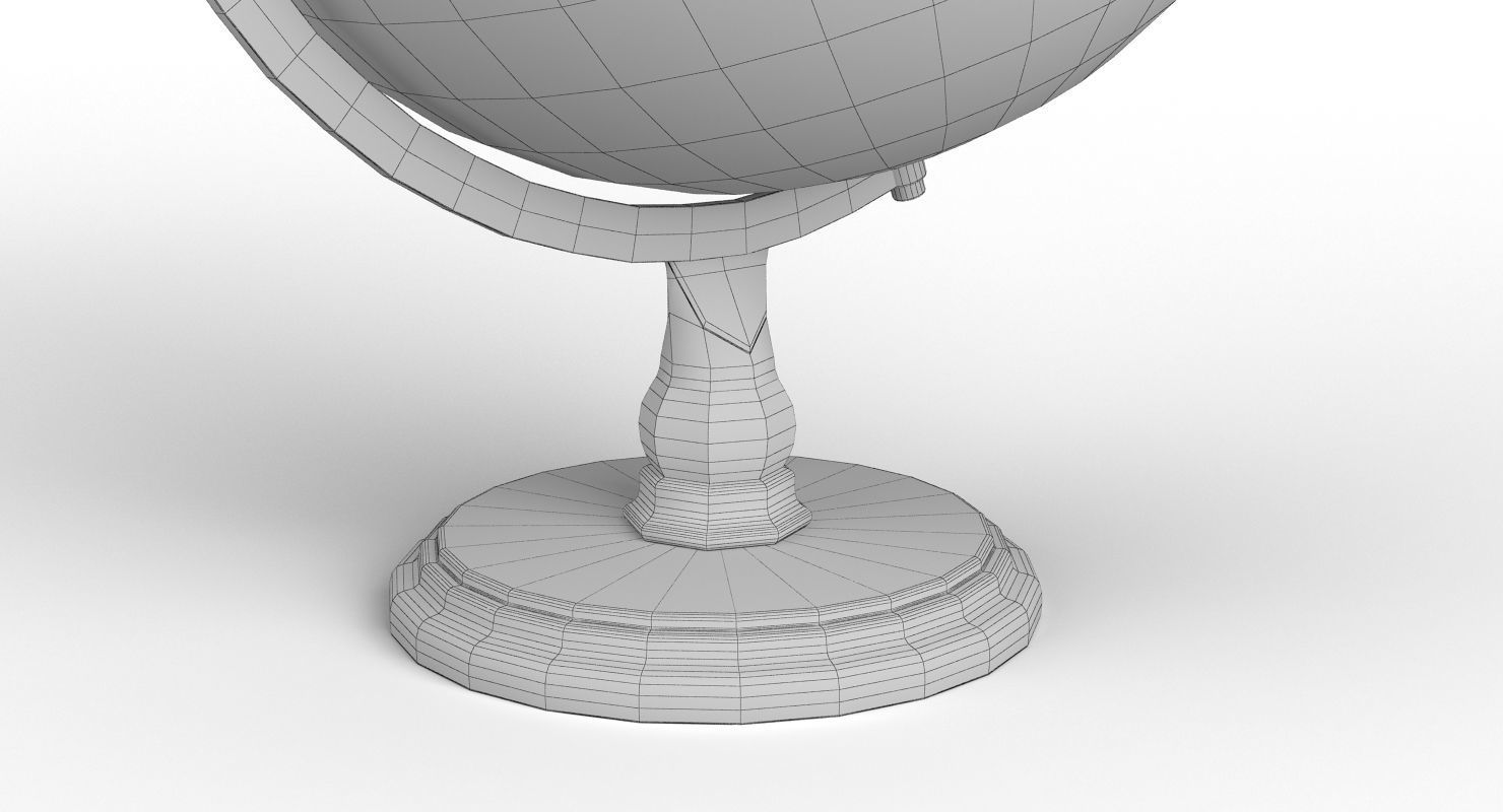 Ancient Globe 3D model_14