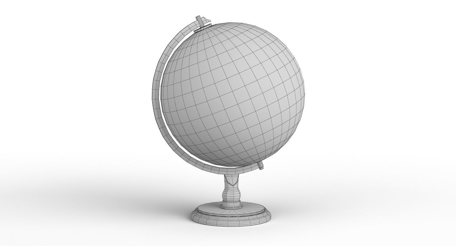 Ancient Globe 3D model_8
