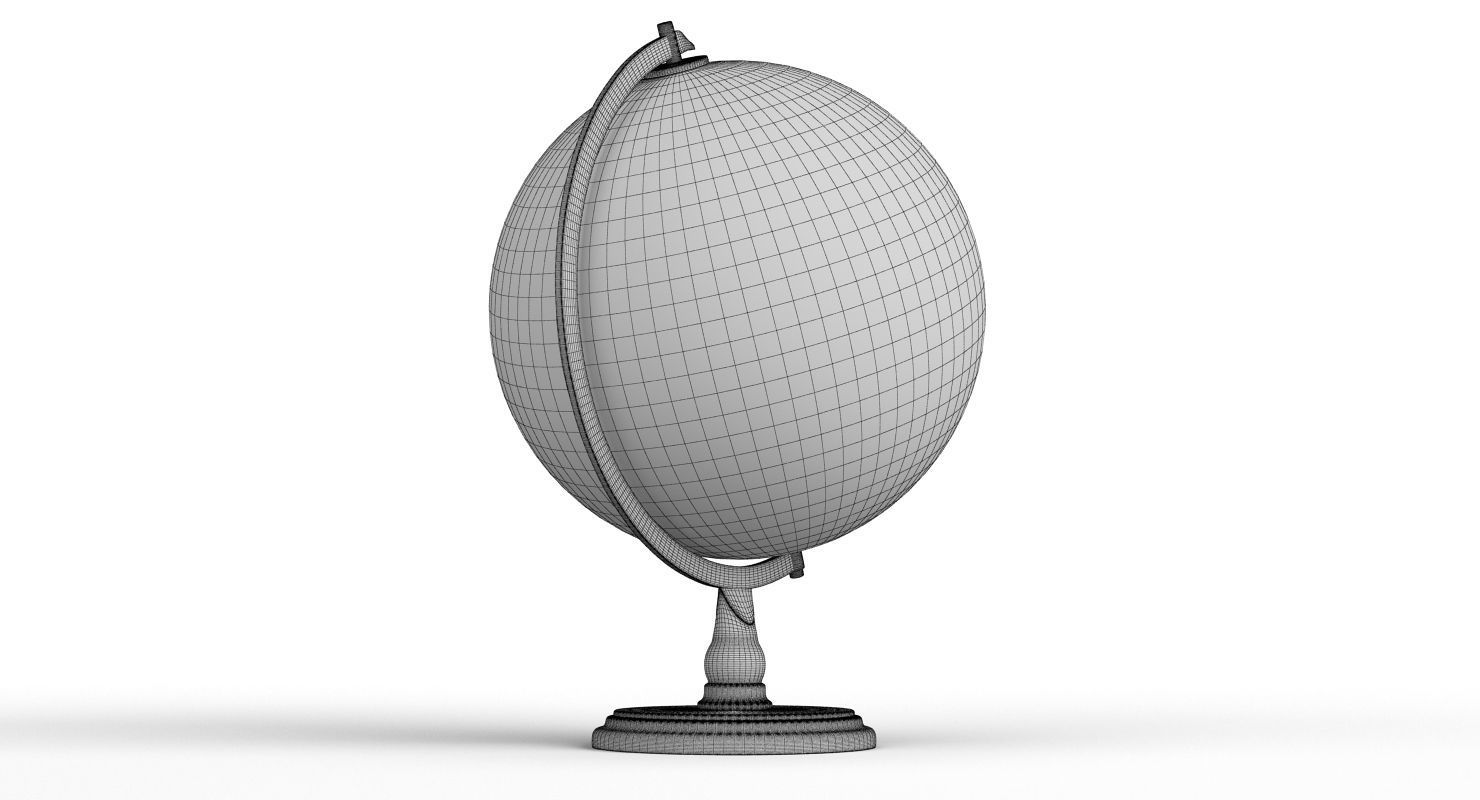 Ancient Globe 3D model_11