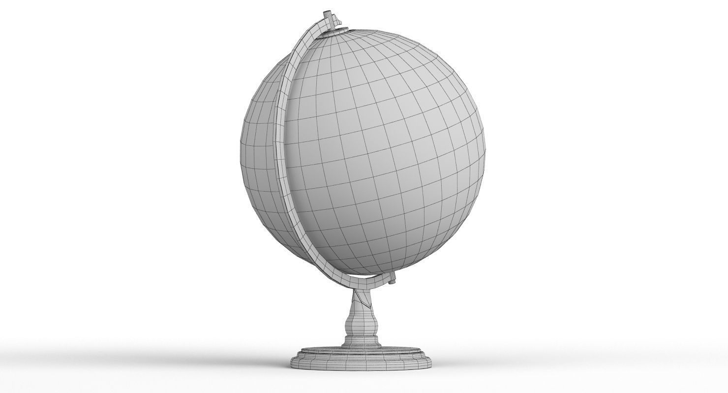 Ancient Globe 3D model_10