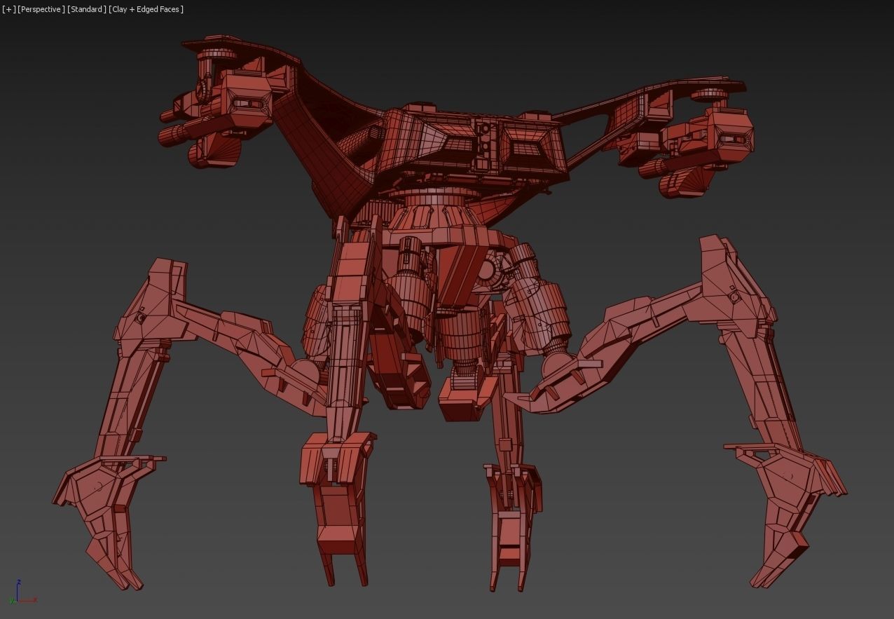 Terminator HK Centurion 3D model_5