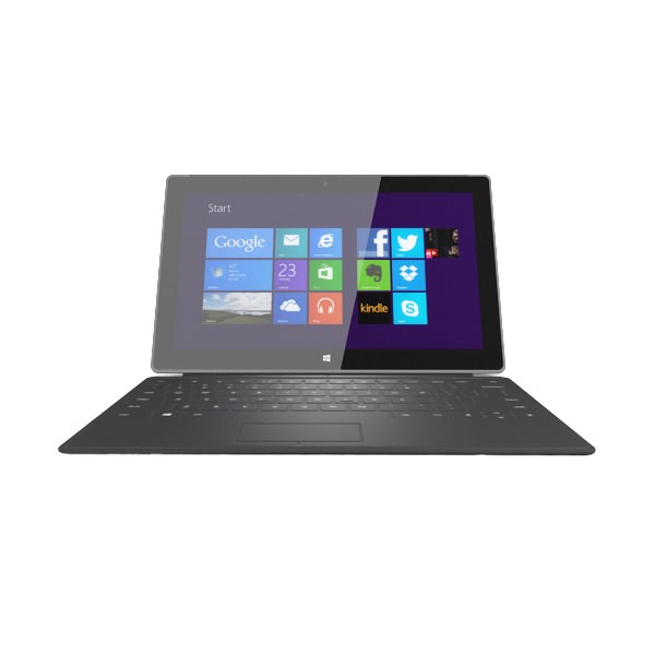 Microsoft Surface Pro with Touch Cover 3D model_1