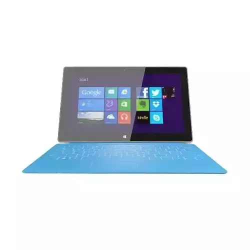 Microsoft Surface Pro with Touch Cover 3D model