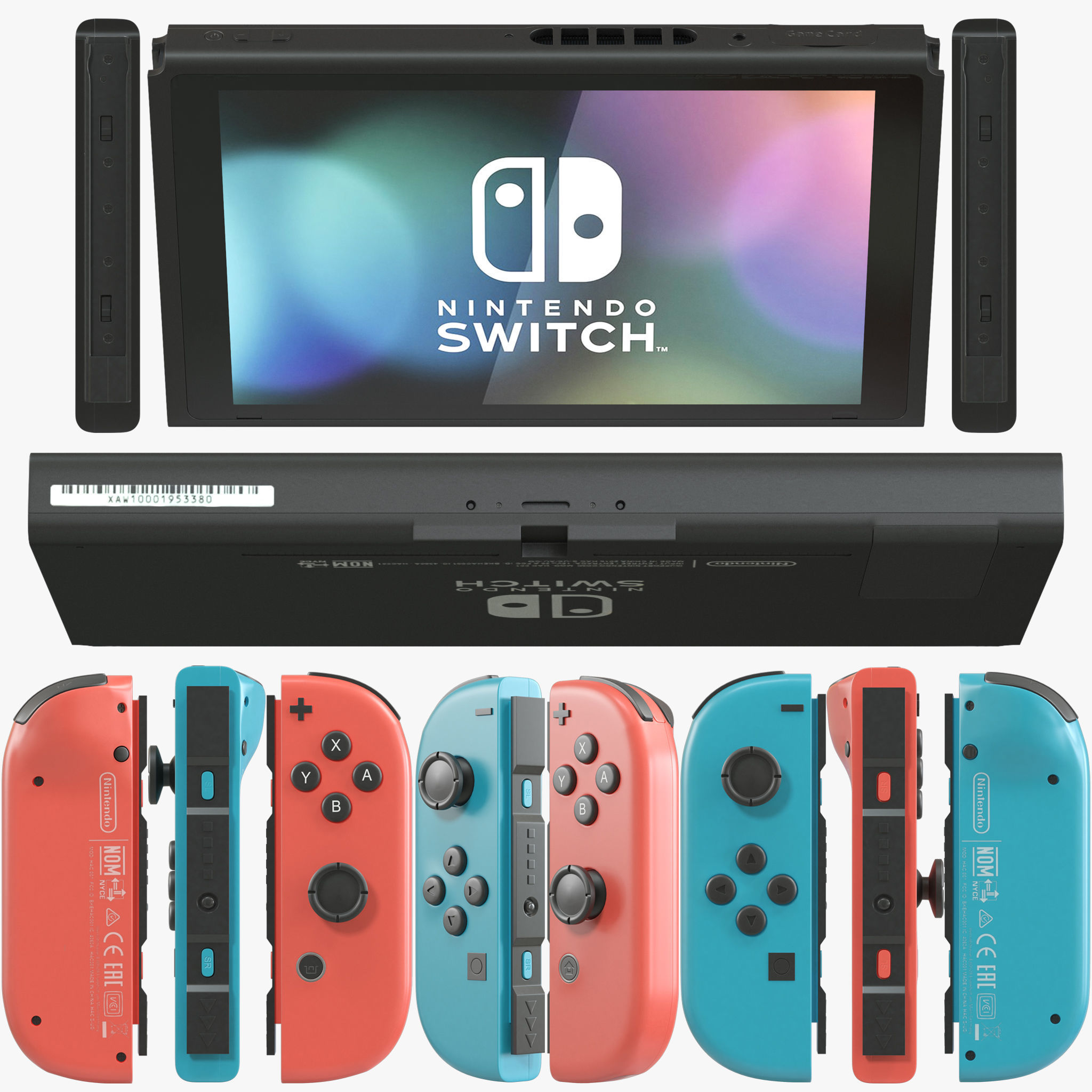 Nintendo Switch Console 3D model | CGTrader
