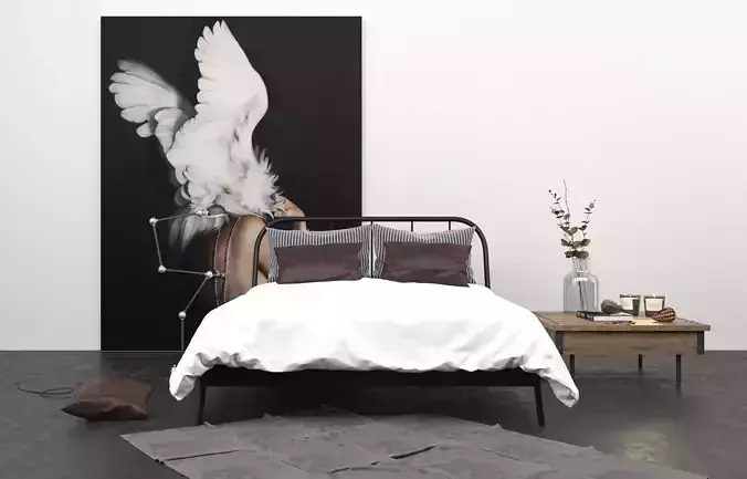 CORONA SCENE 19-Bedroom Basic Style