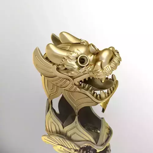 Dragon head - tiger nails