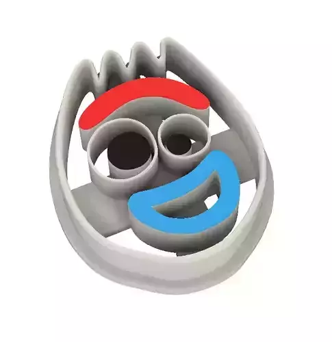 Forky Toy Story Cookie Cutter 3D print model