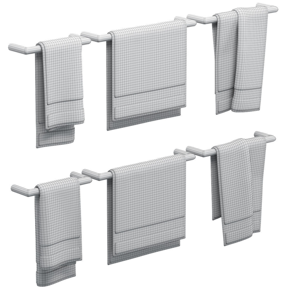 TOWELS 04 3D model_1