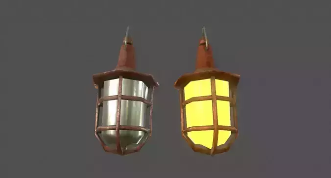 Hanging Light - Game Ready