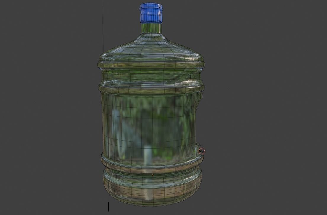 water dispenser bottle 3D model_3